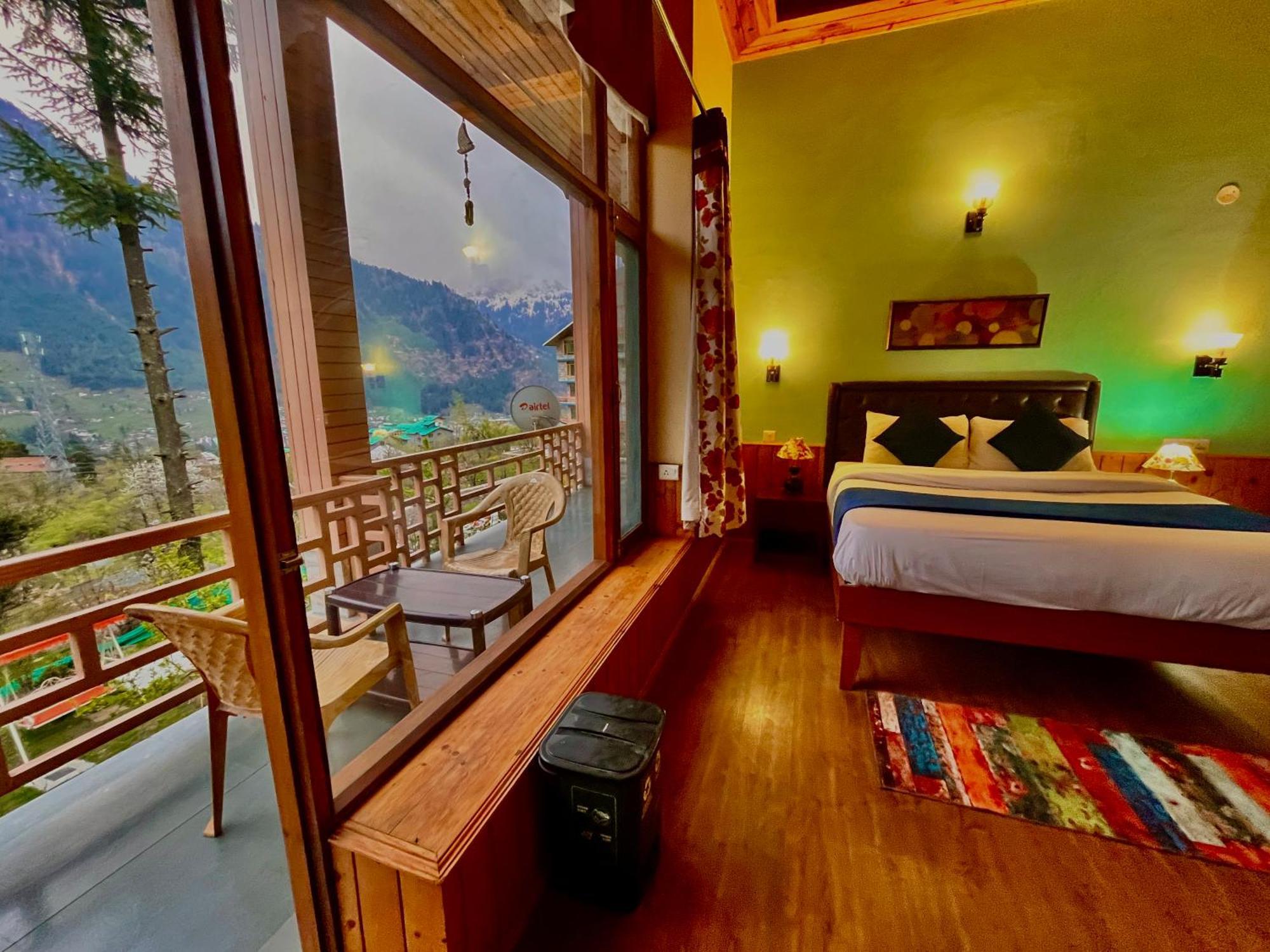 The Manu Emerald # Farmhouse # Top Selling Cottage In Manali # Peaceful Heritage Cozy Stay # Lawn With Bonfire # Most Awarded 外观 照片