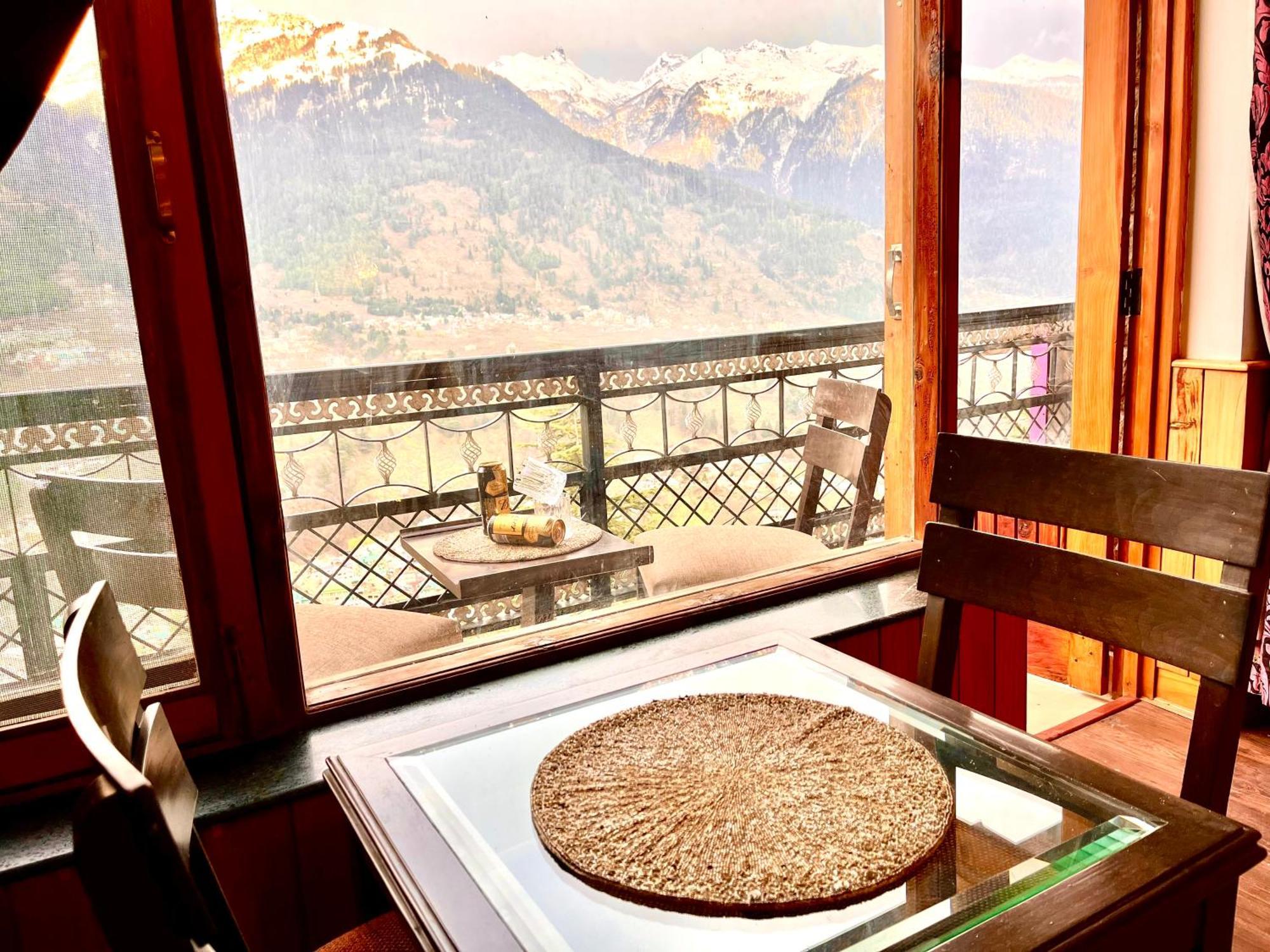 The Manu Emerald # Farmhouse # Top Selling Cottage In Manali # Peaceful Heritage Cozy Stay # Lawn With Bonfire # Most Awarded 外观 照片