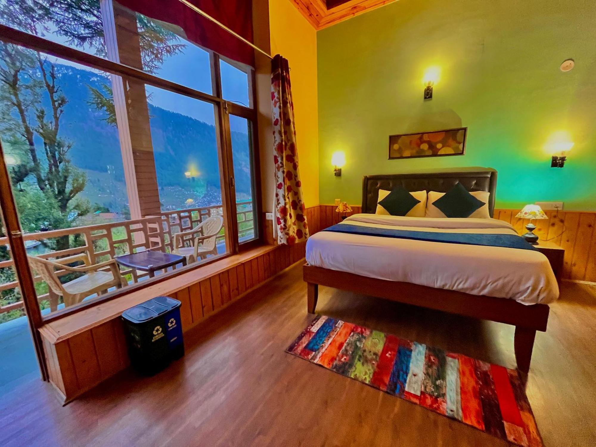 The Manu Emerald # Farmhouse # Top Selling Cottage In Manali # Peaceful Heritage Cozy Stay # Lawn With Bonfire # Most Awarded 外观 照片