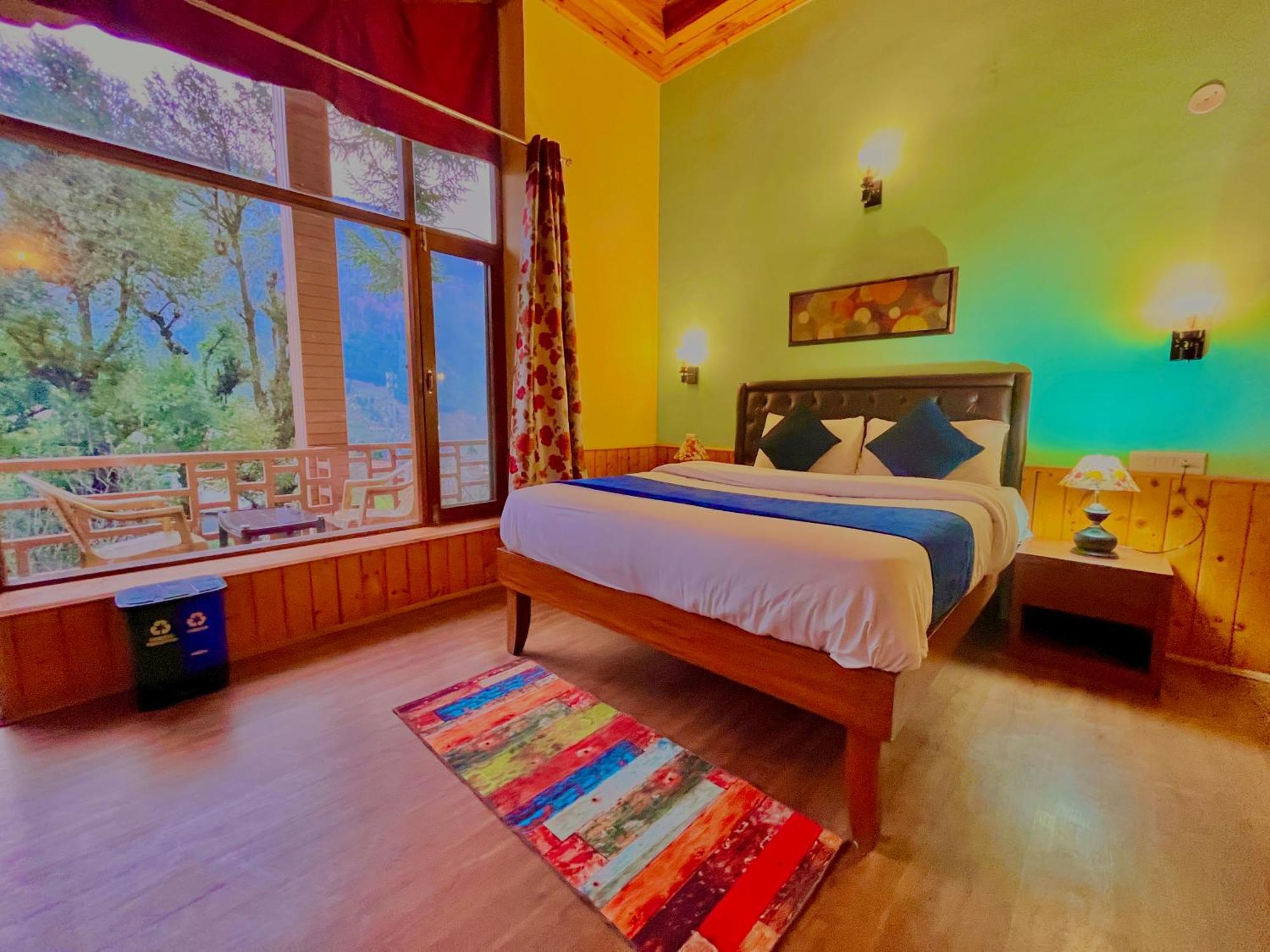 The Manu Emerald # Farmhouse # Top Selling Cottage In Manali # Peaceful Heritage Cozy Stay # Lawn With Bonfire # Most Awarded 外观 照片