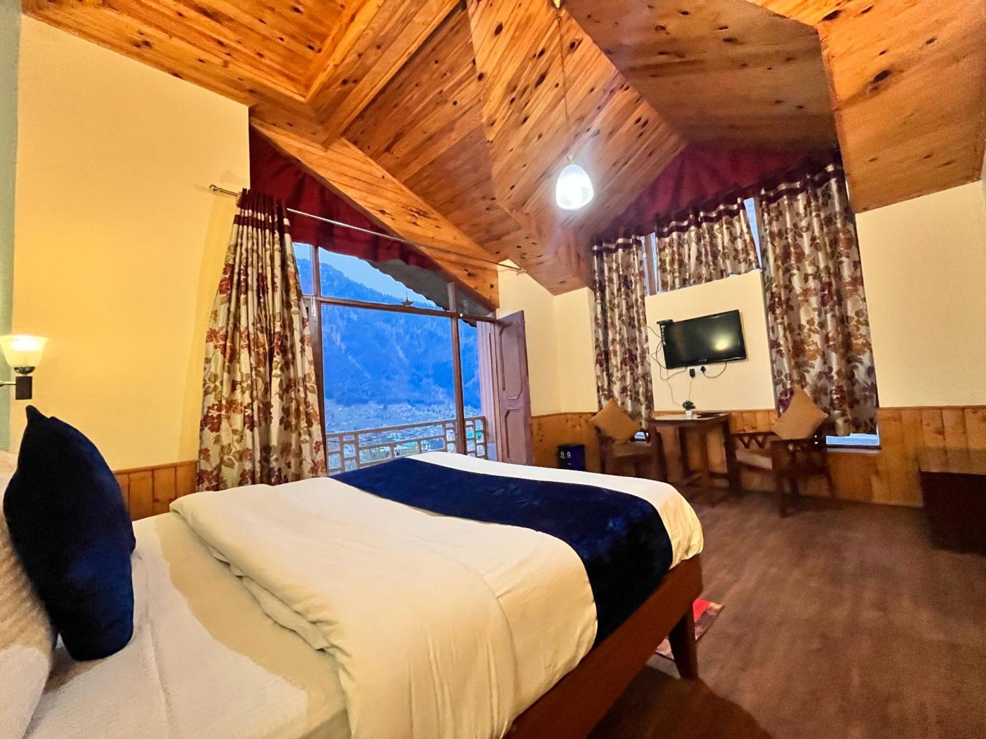 The Manu Emerald # Farmhouse # Top Selling Cottage In Manali # Peaceful Heritage Cozy Stay # Lawn With Bonfire # Most Awarded 外观 照片
